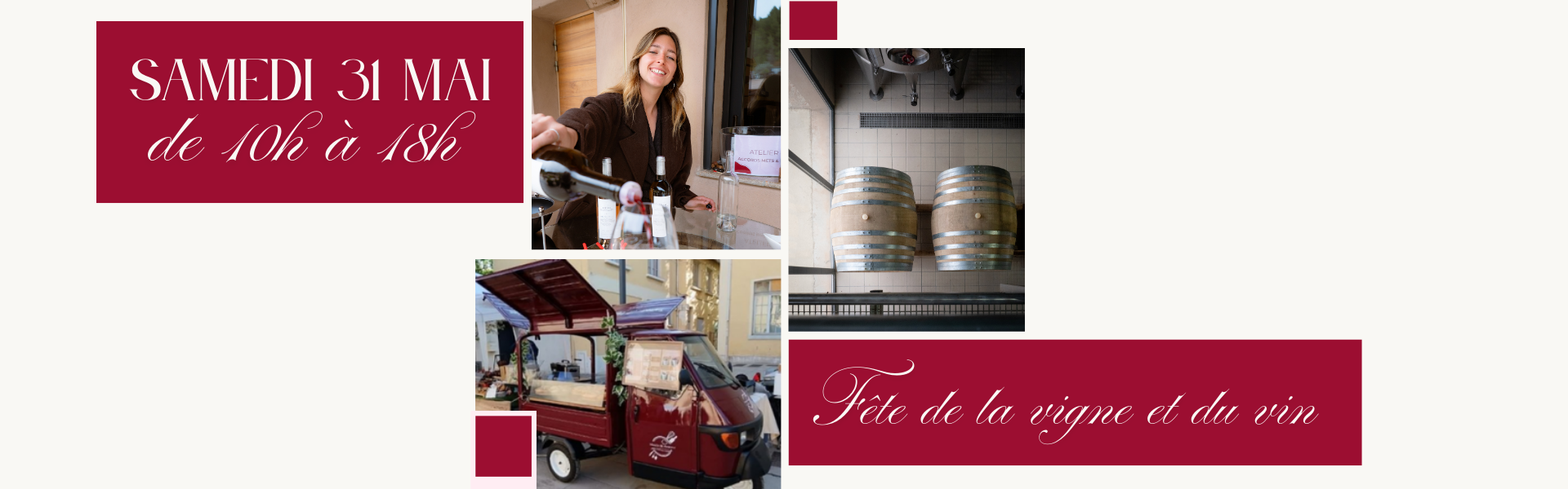 La Fête de la Vigne et du Vin – Samedi 31 Mai