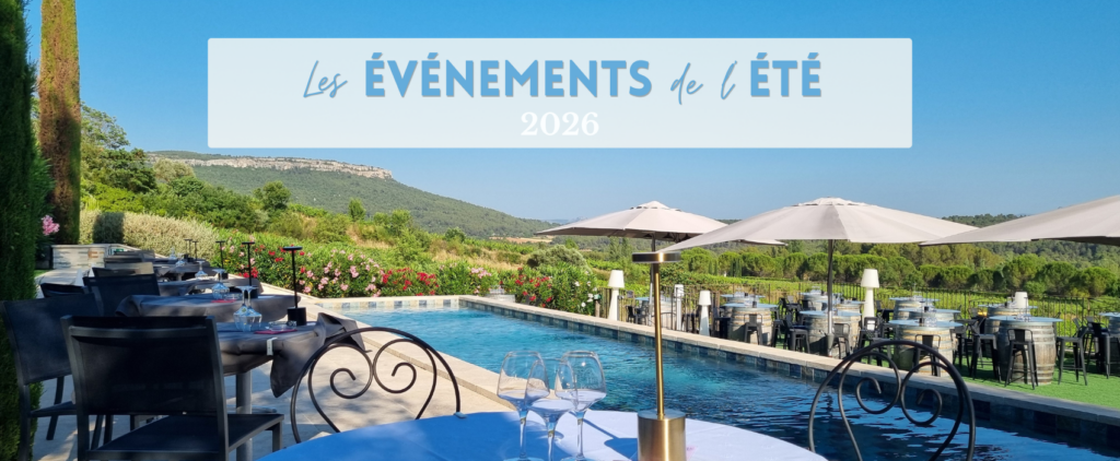 Les événements de l'été au Château Henri Bonnaud