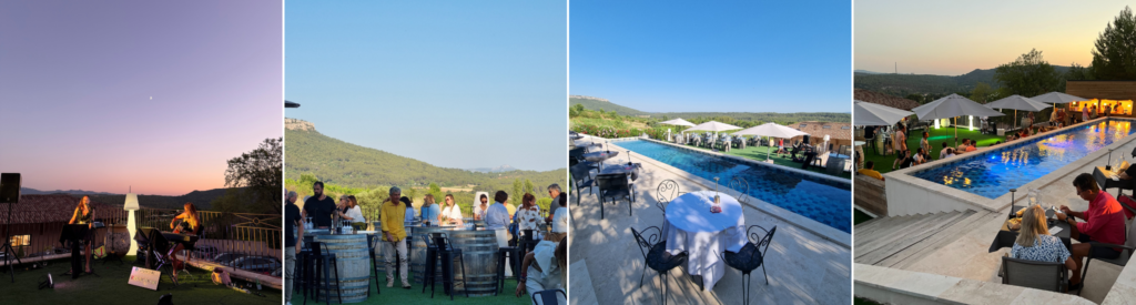 Soirée afterwork près d'Aix-en-Provence - événements au Château Henri Bonnaud